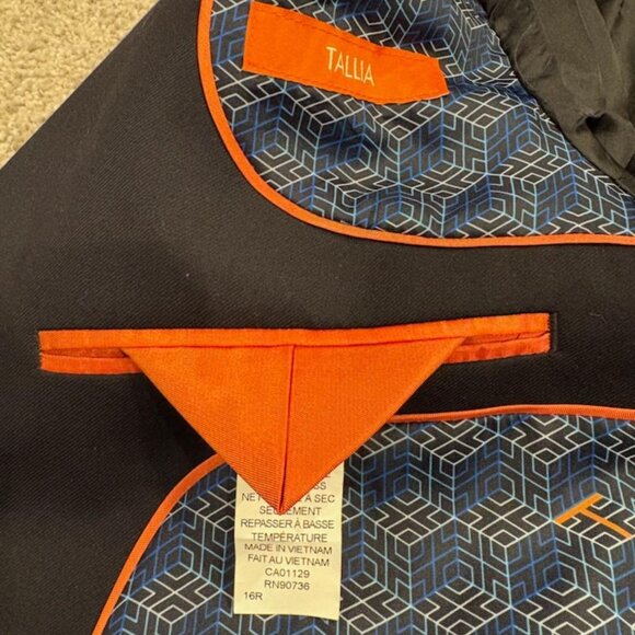 Tallia Navy Blazer Boys Size size 16 -- Nordstrom - Picture 2 of 3